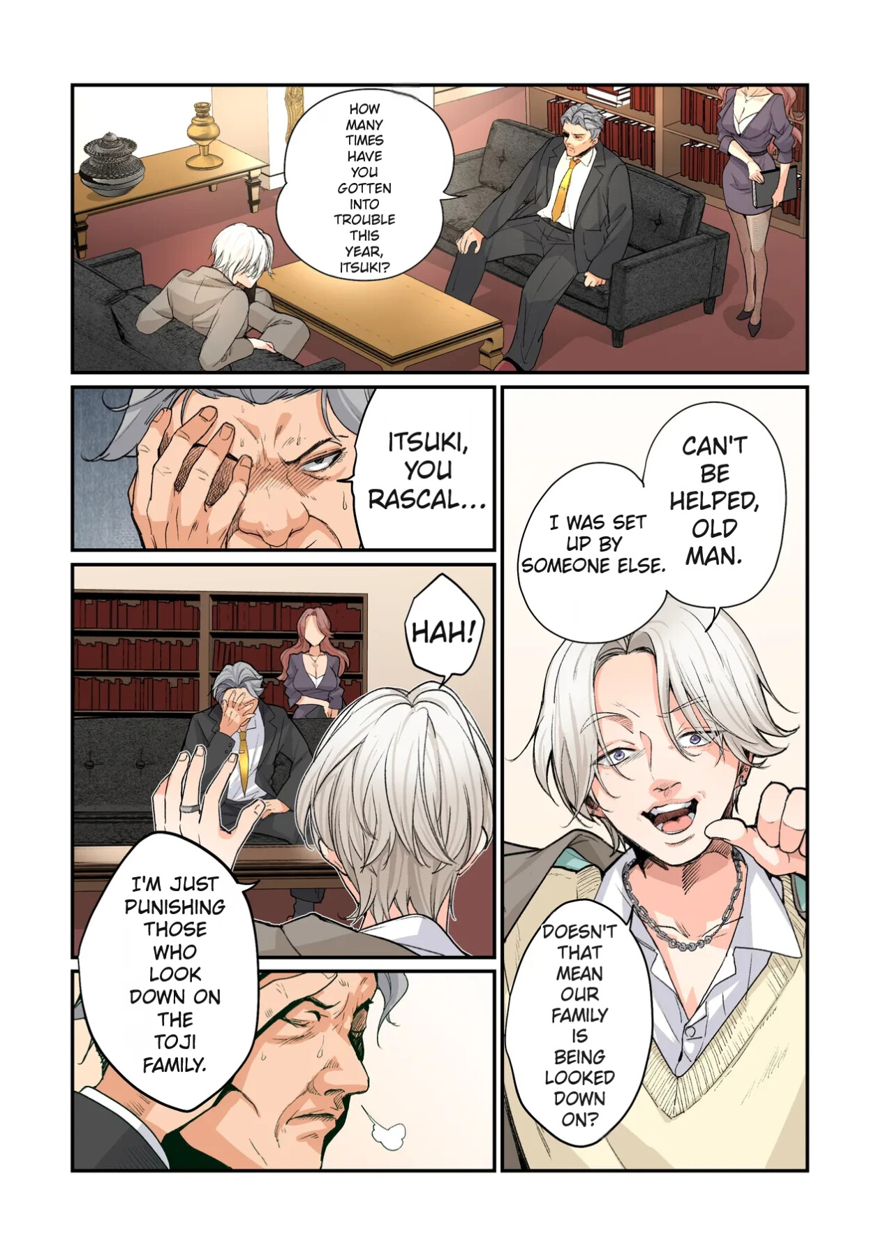 Hentai Manga Comic-The Delinquent Son's TS Re-Education Plan!-Read-2